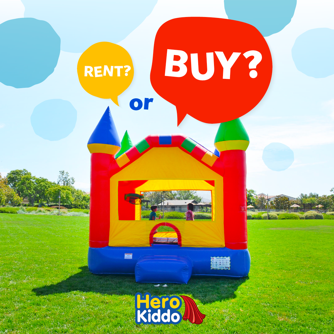 Buying a deals bounce house