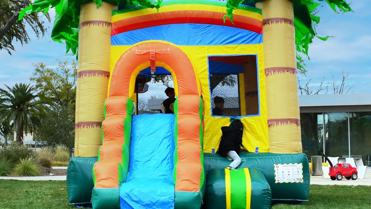 preventing bounce house deflation