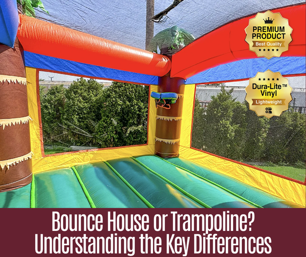 Bounce House or Trampoline | Understanding Key Differences - Hero Kiddo ...