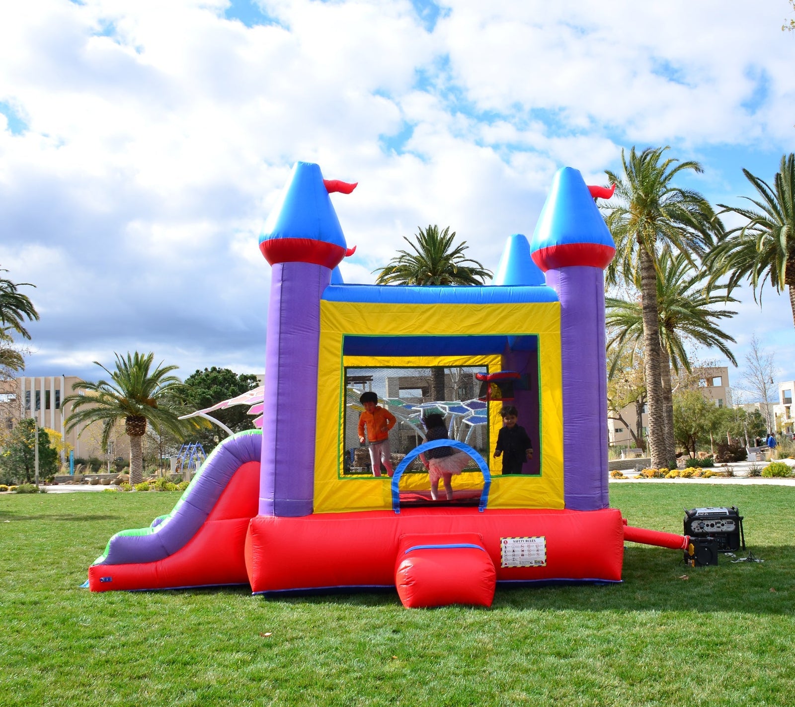 Commercial-quality bounce houses
