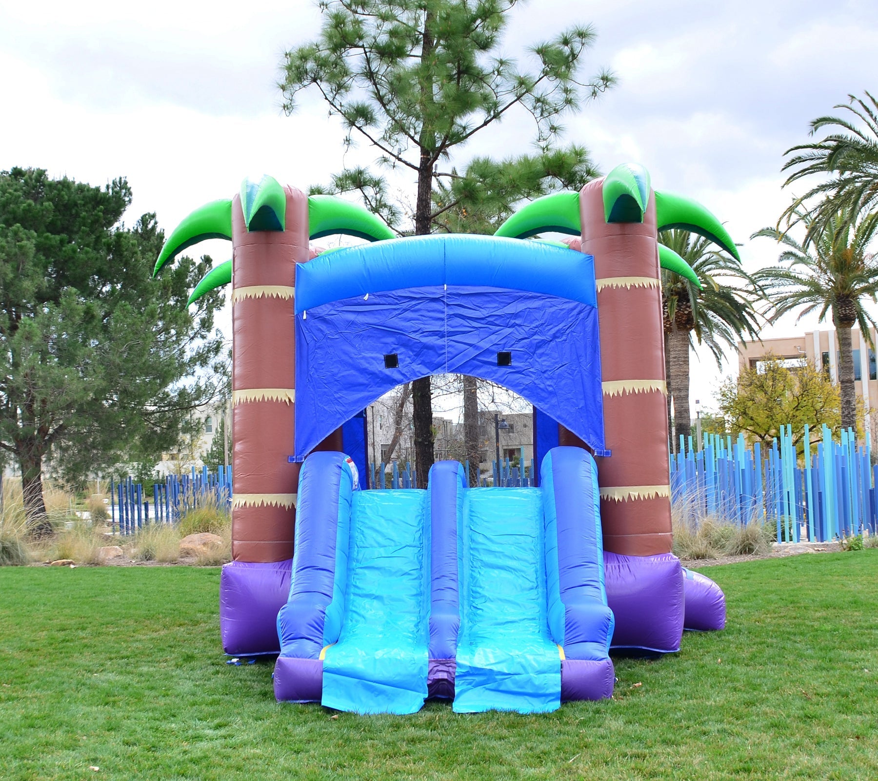 inflatable water slide
