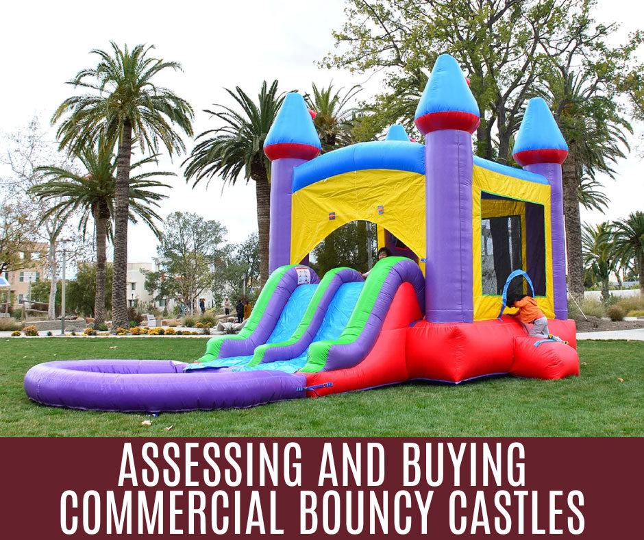 Assessing and Buying Commercial Bouncy Castles Hero Kiddo Inflatables