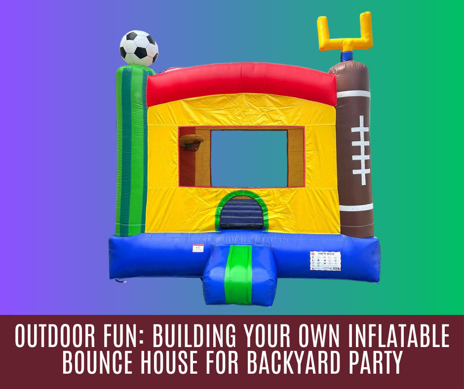 Building Your Own Inflatable Bounce House for Backyard Party - Hero ...