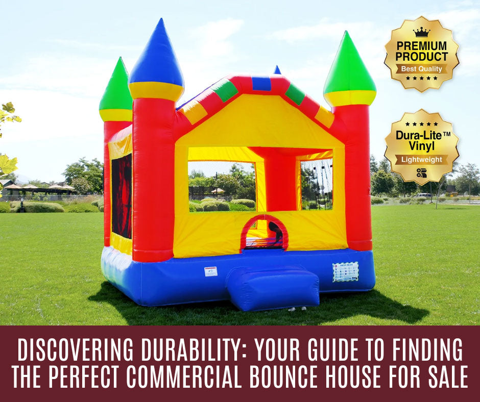 Investing in commercial-grade bounce houses