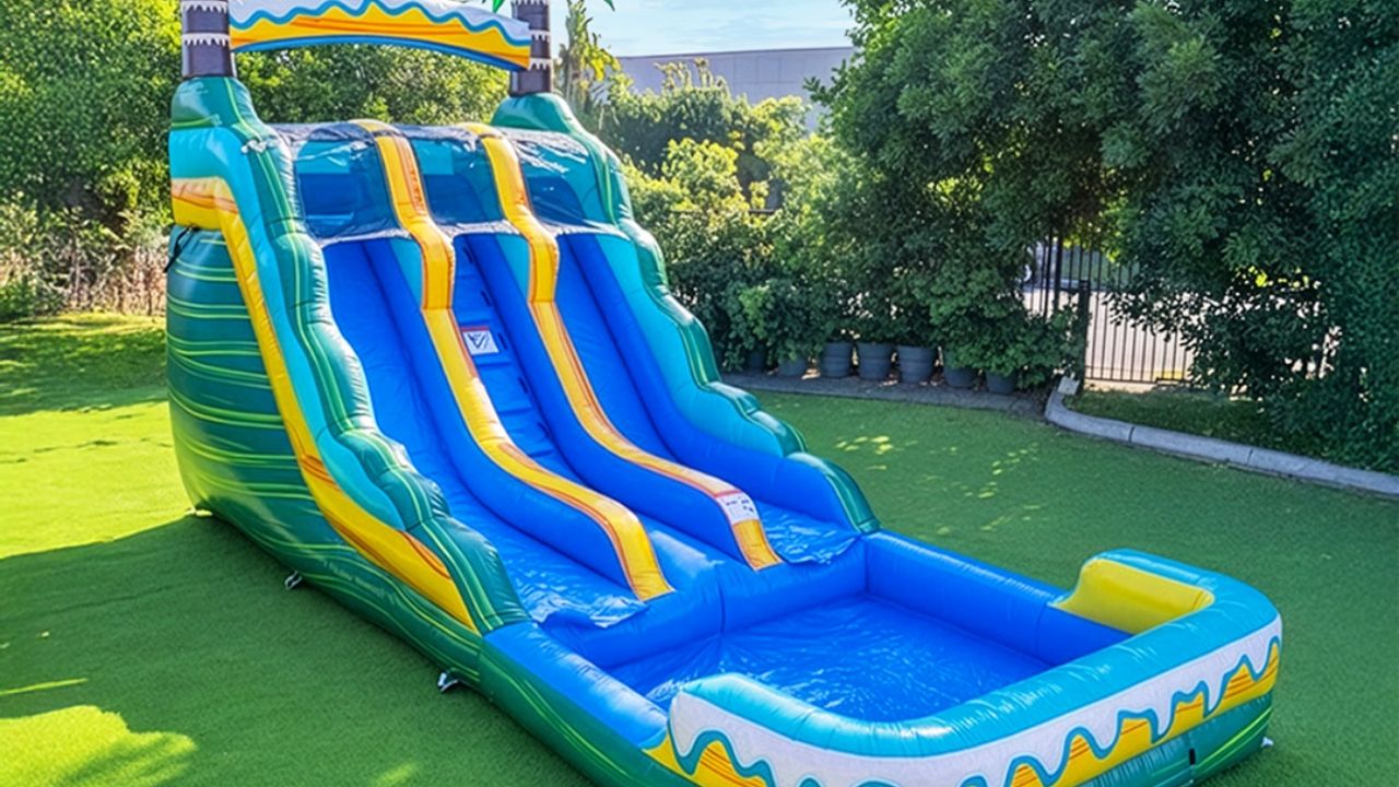 HeroKiddo's Approach to Eco-Friendly Commercial Bounce House Design