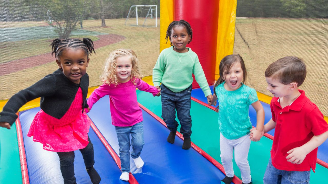 affordable bounce houses built for active daily play