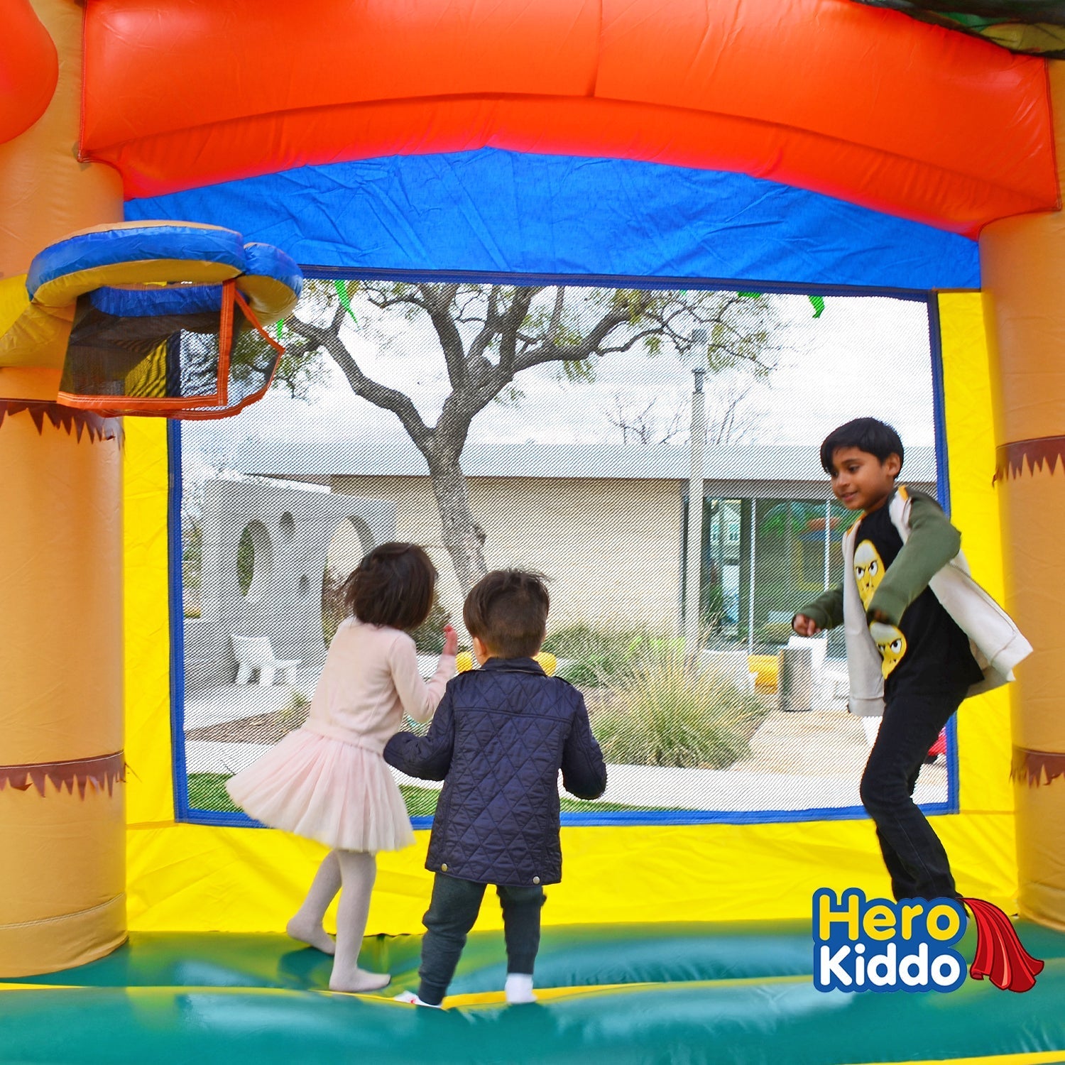 Integrating HeroKiddo Themed Bounce Houses into Birthday Party Designs