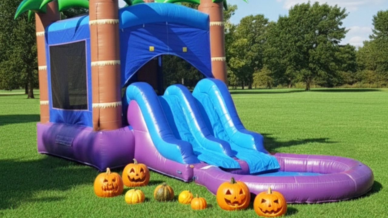 heavy-duty bounce house inflatable