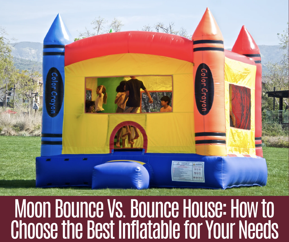 Moon Racer Inflatable Moon Bounce Vs. Bounce House | Best Inflatable for Your Needs - Hero ...