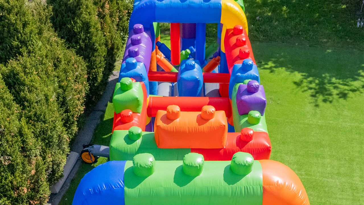 obstacle course inflatables