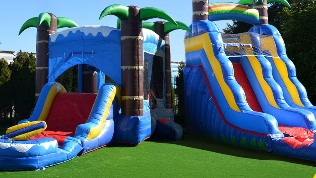 Commercial grade inflatable bounce houses