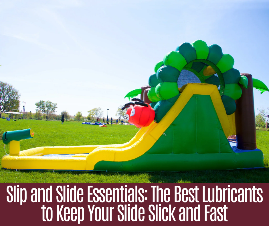 Slip and Slide Essentials | The Best Lubricants for Inflatables - Hero  Kiddo Inflatables