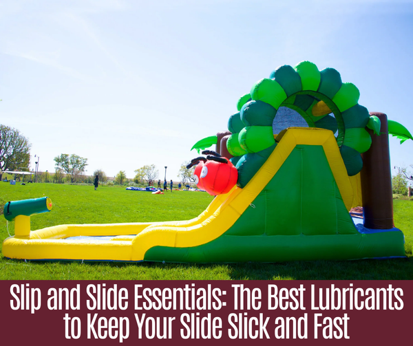 Best Inflatable Slide Cleaner Slip and Slide Essentials | The Best Lubricants for Inflatables - Hero ...