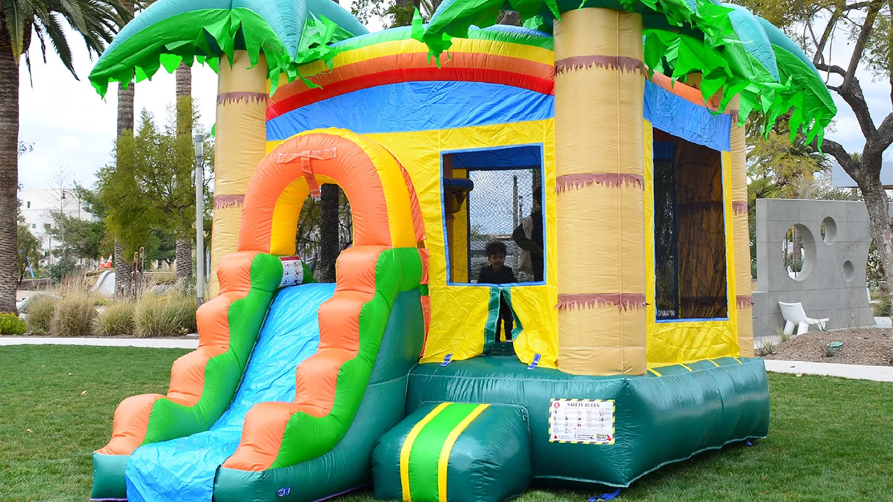 incorporating rental grade bounce houses