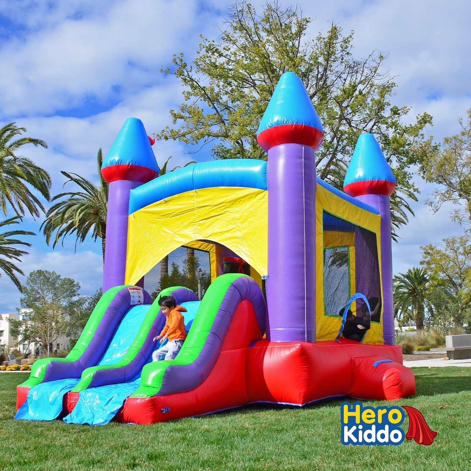 commercial grade bounce houses that prioritize fun and protection