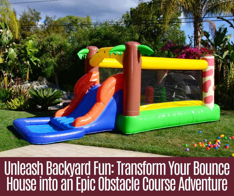 Unleash Backyard Fun: Transform Your Bounce House into an Epic Obstacle Course Adventure