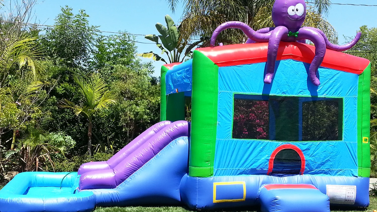 Weather-Proofing Your Bounce House | Handling Rain at Events - Hero Kiddo Inflatables