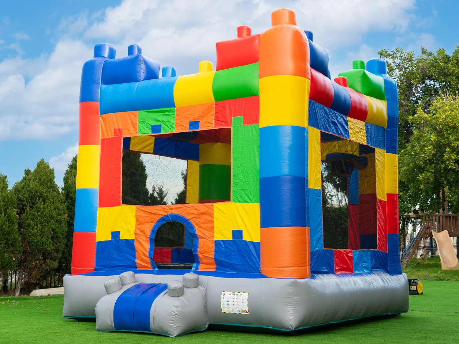 themed bouncy castle