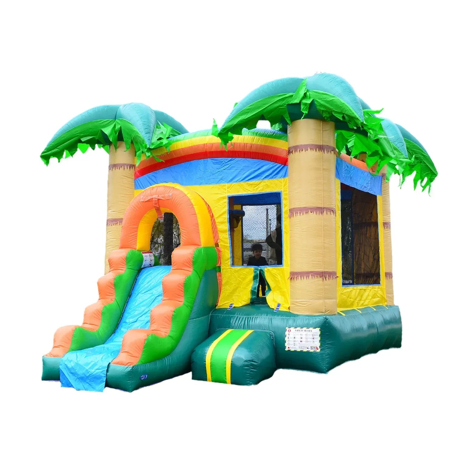 Tropical-themed inflatables