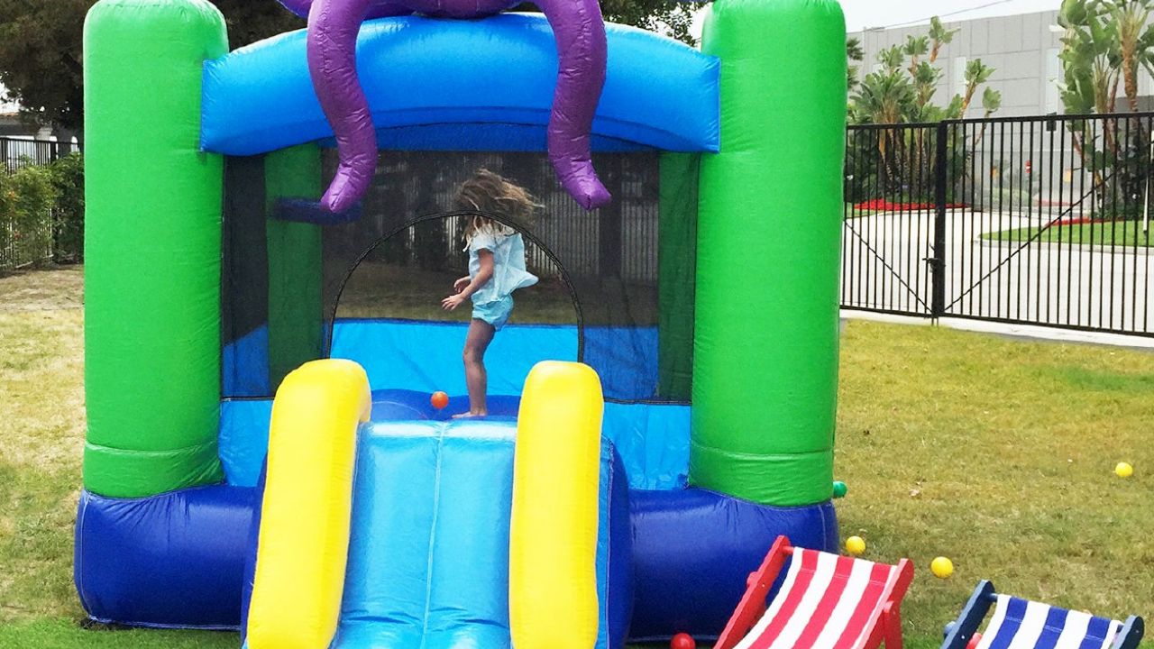 commercial-grade bounce houses with safety in mind