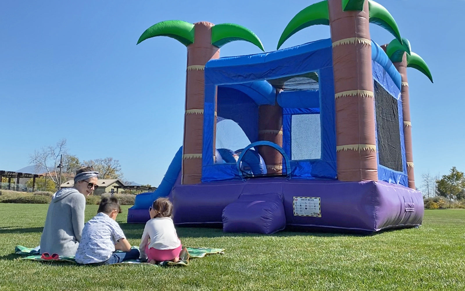 commercial-grade bounce house