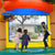 Tropical Breeze Bounce House with Slide Combo