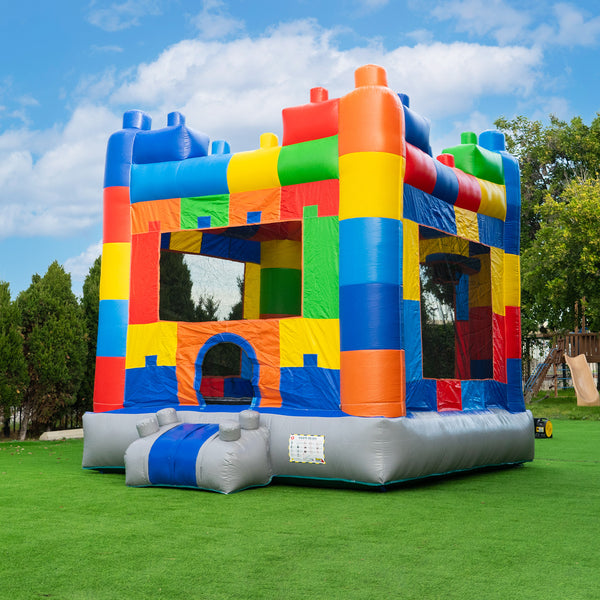 Block Party Magic Experience Hero Kiddo s 13x13 Bounce Delight Hero Kiddo Inflatables