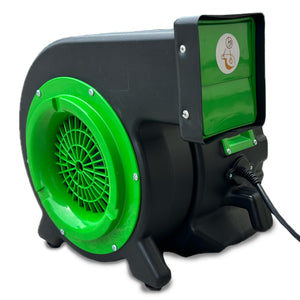 1 HP Green Inflatable Blower - 16G, Stackable Design, 25ft Cord for Quick Setup