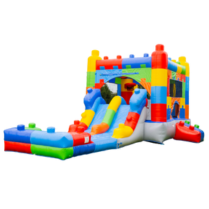 Block Party 14'x26’ Bounce House Water Slide Combo