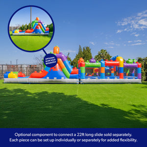 NEW! Block Party 20' Obstacle Course