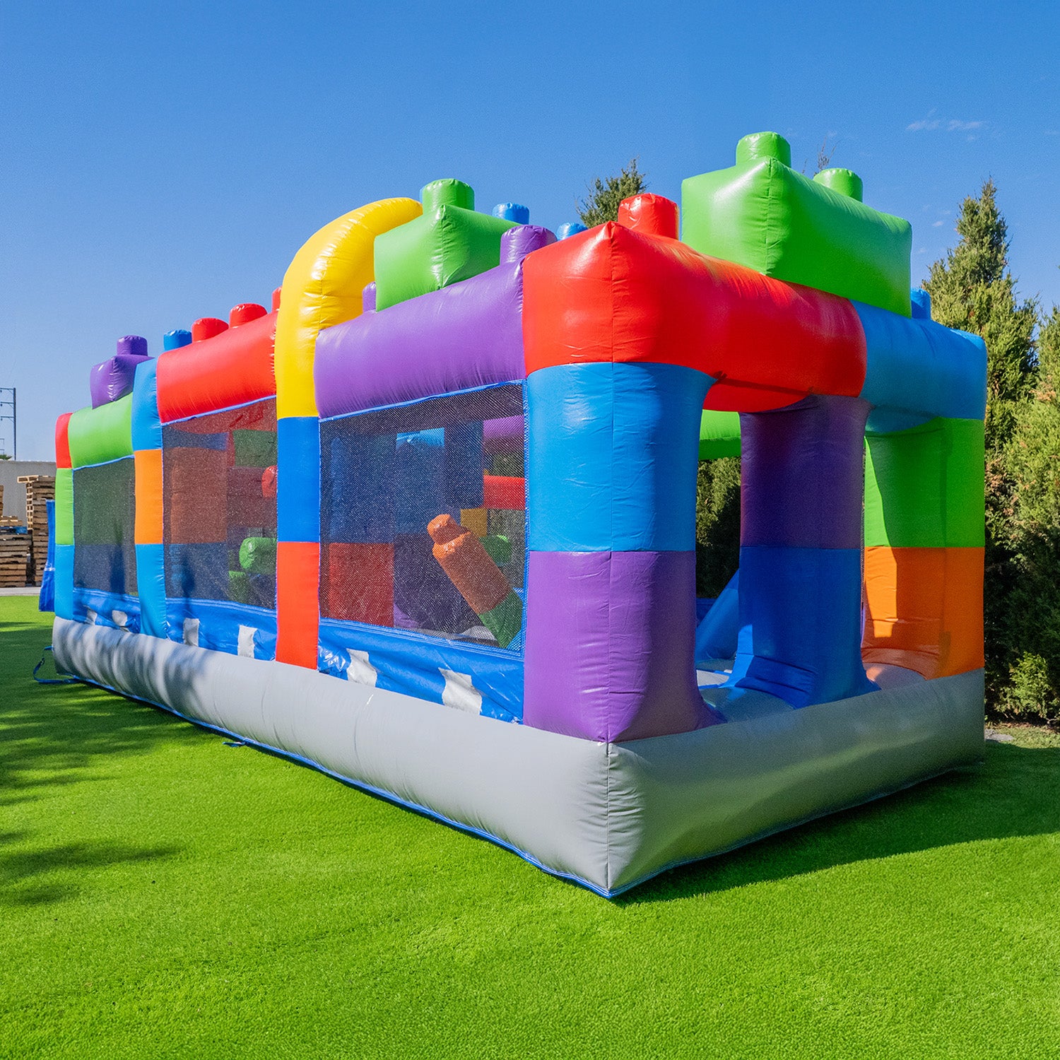 NEW! Block Party 20' Obstacle Course