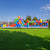 NEW! Block Party 42' Obstacle Course with Water Slide