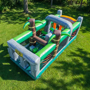 NEW! T-Rex Adventure 20’ Inflatable Obstacle Course