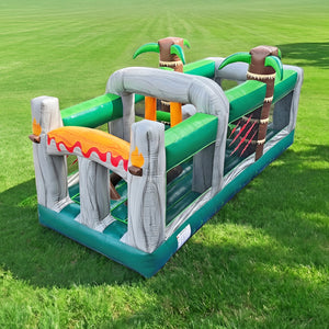 T-Rex Adventure 20’ Inflatable Obstacle Course