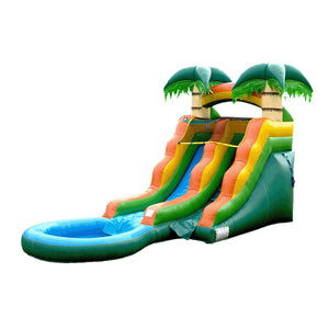 13' Summer Breeze Water Slide with Pool