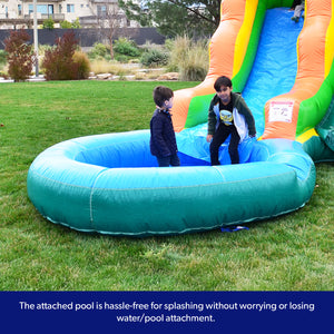 13' Summer Breeze Water Slide with Pool