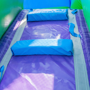 16' Purple Tropical Water Slide with Attached Pool
