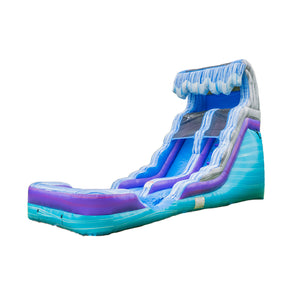 NEW! Ocean Wave 16' Water Slide with Attached Pool