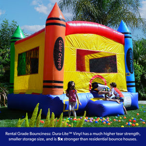 Crayon Bounce House