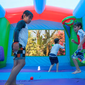 Octopus Bounce House Water Slide with Pool Combo