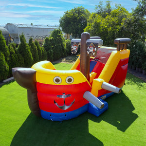 15' Pirate Ship Water Slide Playset