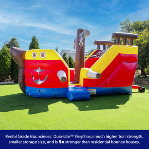 15' Pirate Ship Water Slide Playset