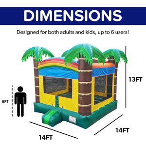 Safari Party Bounce House