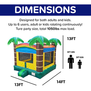 Safari Party Bounce House