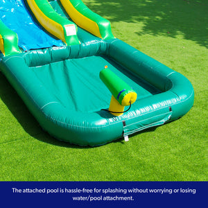 12' Safari Water Slide with Pool