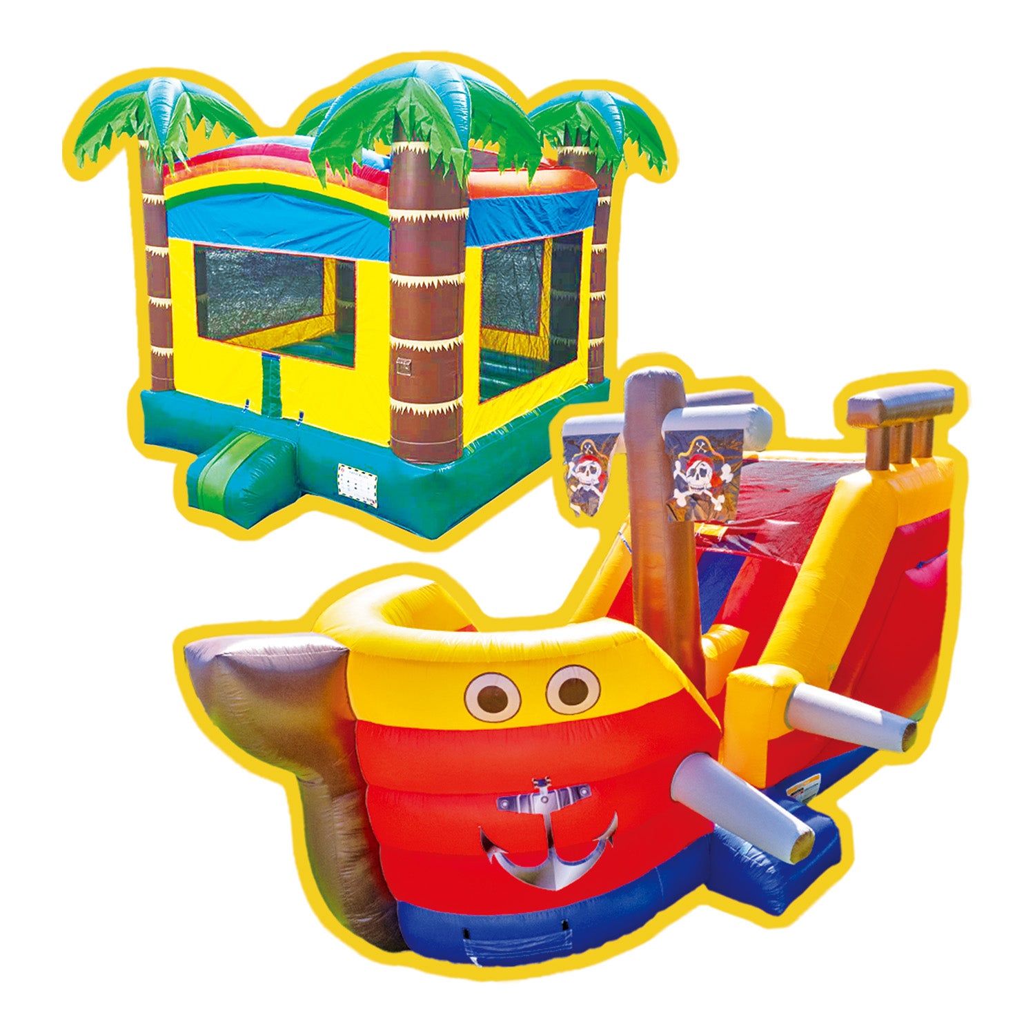Safari Party and Pirate Slide Bundle