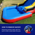Ninja Warrior Bounce House Water Slide with Pool Combo
