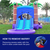 Enchanted Forest Bounce House with Dual Lane Water Slide and Detachable Pool Combo
