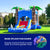 Ocean Shark 26' x 14' Bounce House and Slide Combo with Pool