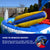 Ocean Shark Bounce House Water Slide with Pool Combo